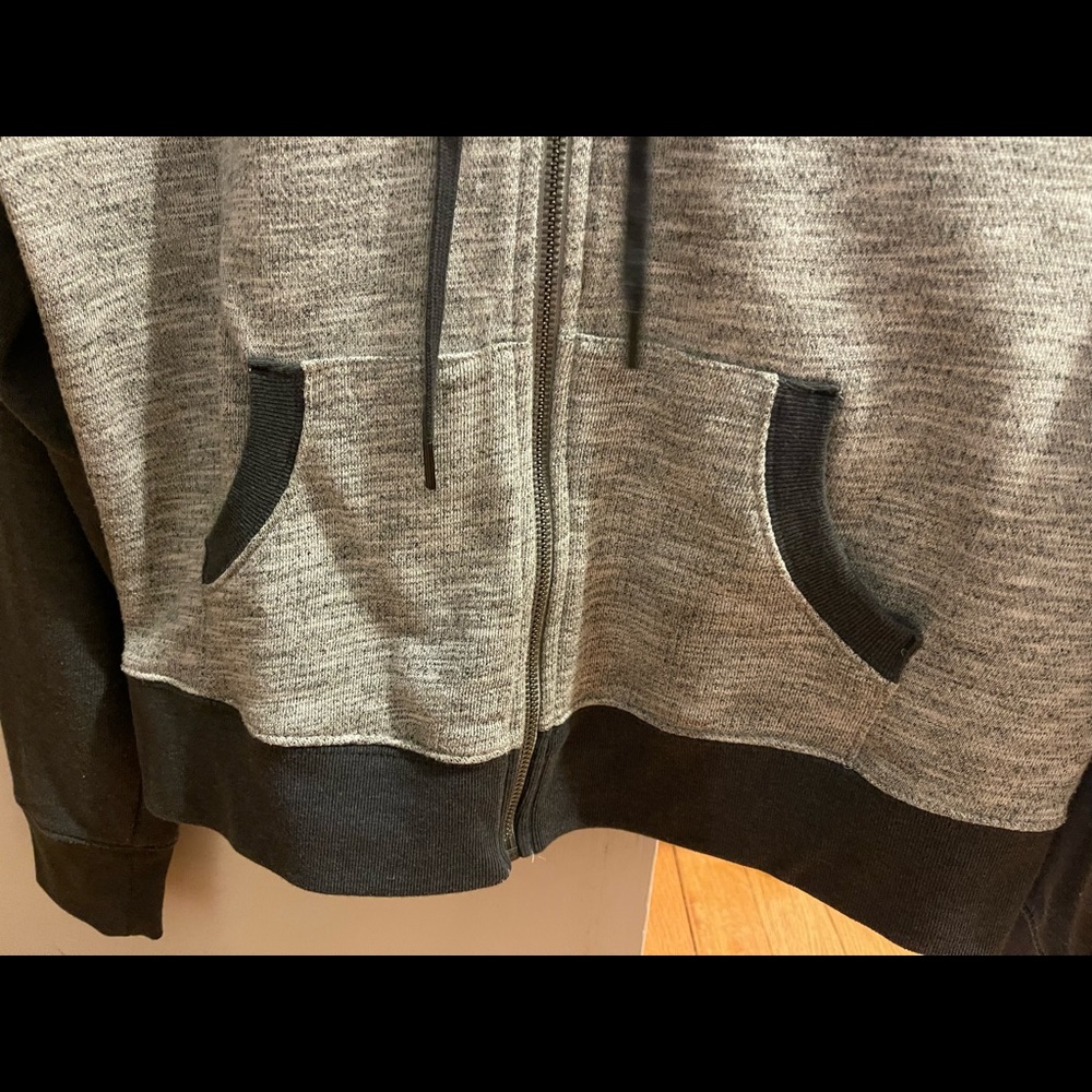 Banana Republic Gray Hoodie Size M - Picture 2 of 4